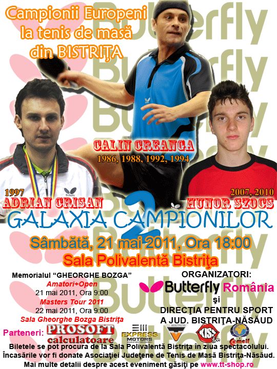 Opel - S&acirc;mbătă, 22 mai 2011, la Sala Polivalentă din Bistriţa, s-a desfăşurat evenimentul Galaxia Campionilor.